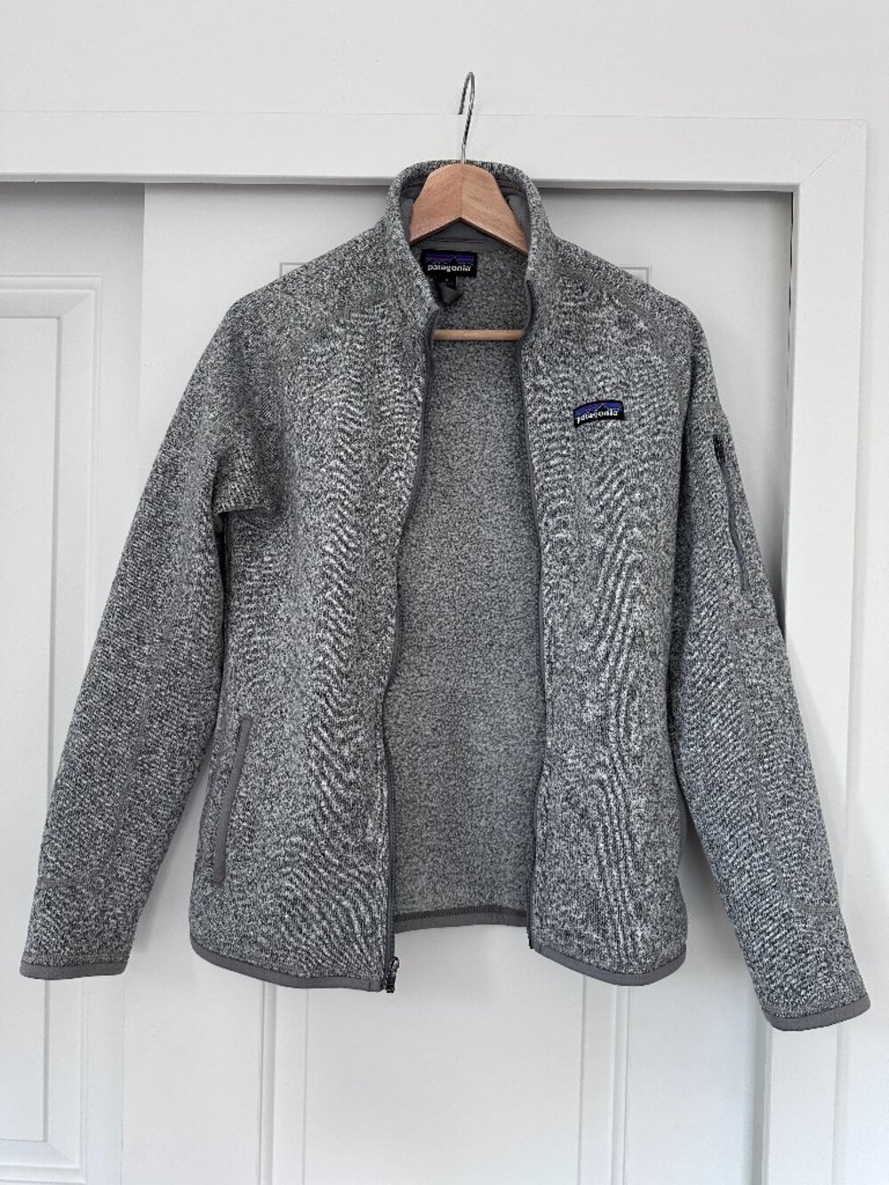 Patagonia Better Sweater Full Zip Jacket Gray Womens Small